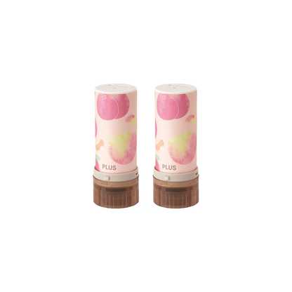 Plus Personal Information Protection Stamp Roller Keshipon Slim Fit Set of 2 Peach IS-600CM 40-185x2