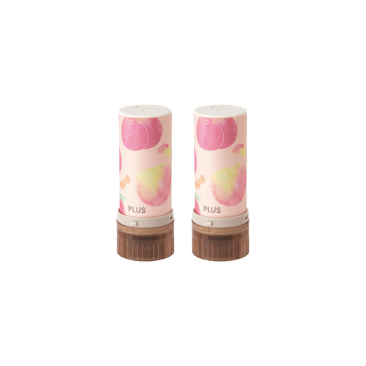 Plus Personal Information Protection Stamp Roller Keshipon Slim Fit Set of 2 Peach IS-600CM 40-185x2