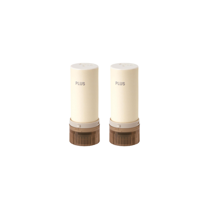 Plus Personal Information Protection Stamp Roller Keshipon Slim Fit 2-Piece Set Cream IS-600CM 40-183×2