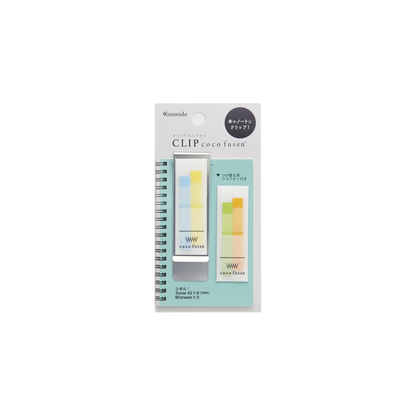 Kanmido Sticky Notes Clip Kokofusen Light Blue S CF-7007