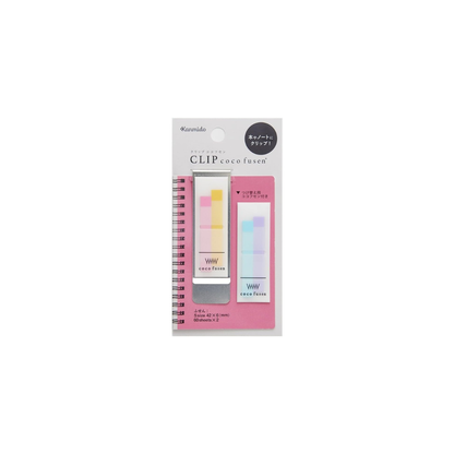 Kanmido Sticky Notes Clip Kokofsen Pastel Pink S CF-7008