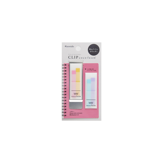 Kanmido Sticky Notes Clip Kokofsen Pastel Pink S CF-7008
