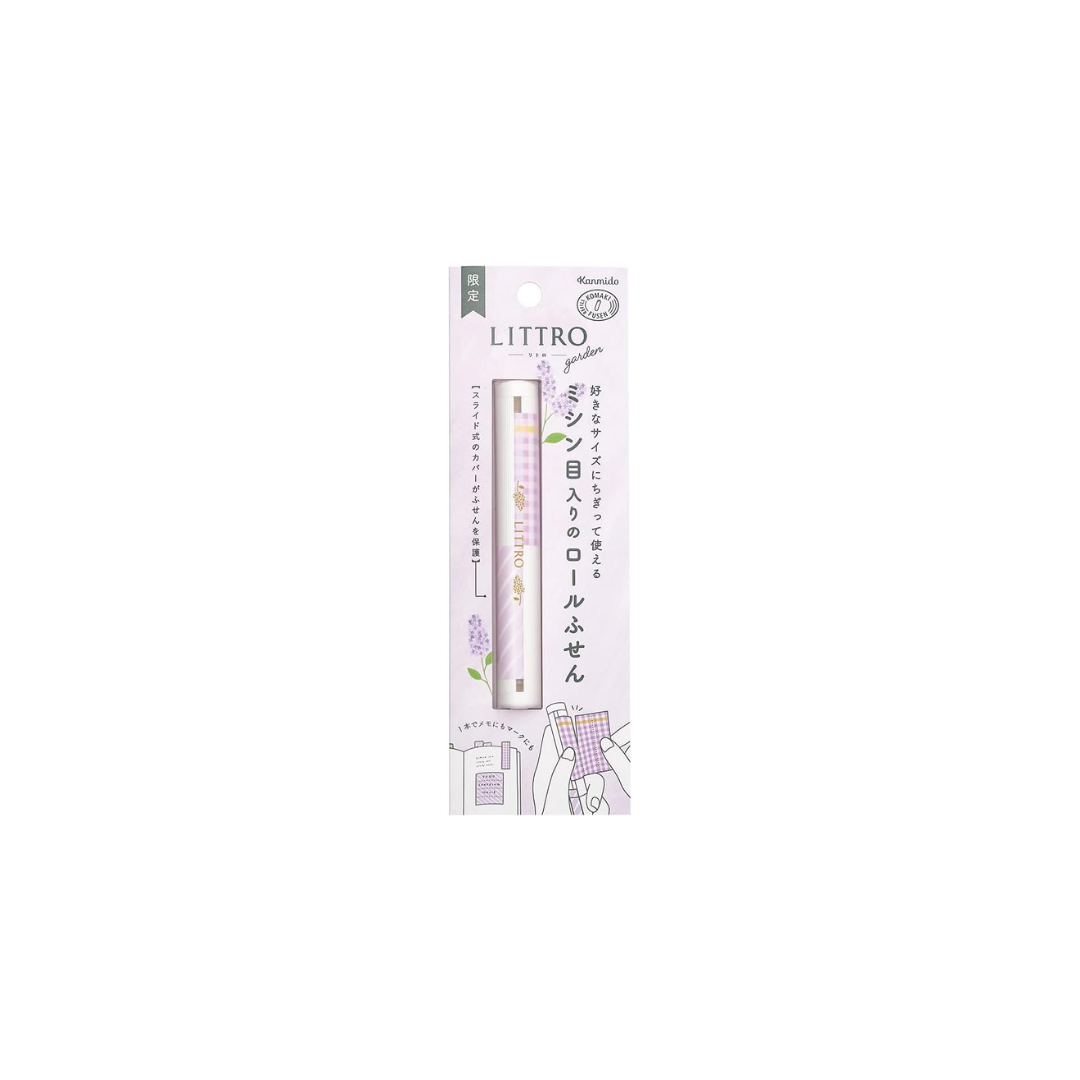 Kanmido Self-Stick Note Retro Garden Lilac LT-3002