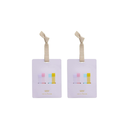 Kanmido CFP-2001AZ Notes Bookmark, Kokofsen Page, Set of 2, Purple, S