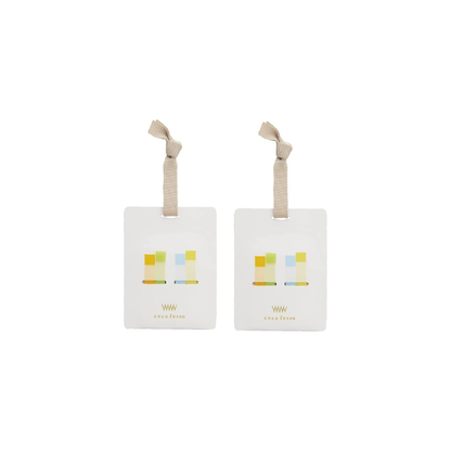 Kanmido CFP-2002AZ Notes Bookmark Kokofsen Page, Set of 2, Ivory, S