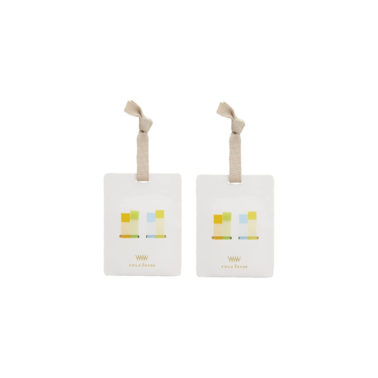 Kanmido CFP-2002AZ Notes Bookmark Kokofsen Page, Set of 2, Ivory, S