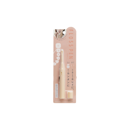 Kanmido U-FP-1002 Dental Floss Pen, Pink Beige
