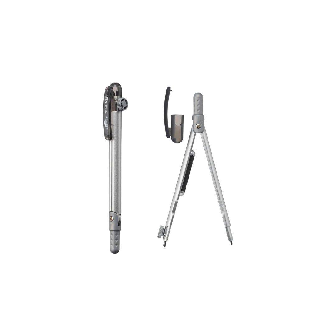 Raymay Fujii Compass Pen Compass Lead Type Silver JC705S
