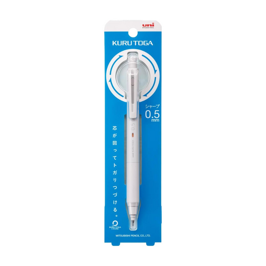 Uni M5KS1P.37 Mitsubishi Pencil Mechanical Pencil Kurutoga KS 0.5mm Light Gray
