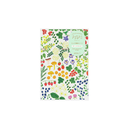 Midori Notebook Loose Log Scandinavian Pattern B6 1535 4006