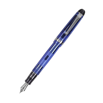 Pilot Custom 74 Fountain Pen, Black Smoke Barrel, Broad Nib (60755)