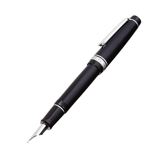 Pilot Fountain Pen Custom Heritage 912, Black Body, SM-Nib