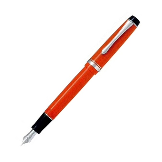 Pilot FKVHN-12SR-OFM Custom Hage 91 Medium Point Orange Fountain Pen