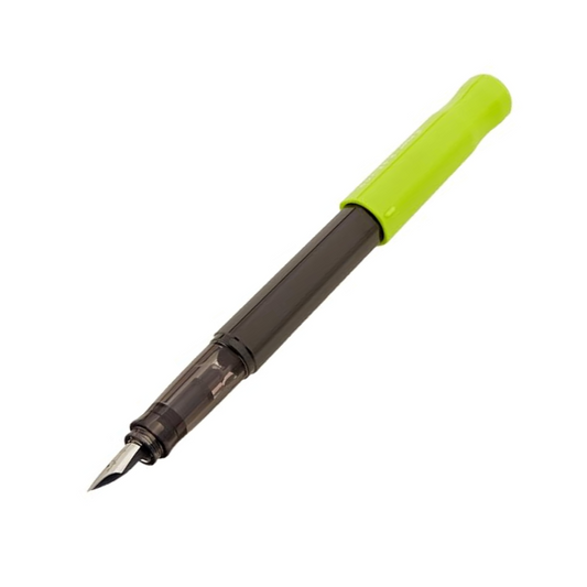Pilot Kakuno Fountain Pen of Biginners, Fine Nib, Light Green Body (FKA-1SR