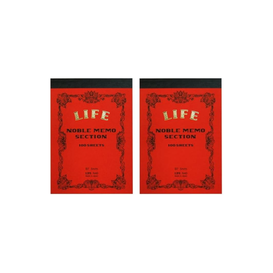 Life Noble Memo B7 Square N40 White (x2)