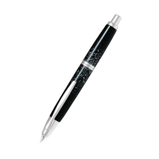 Pilot Fountain Pen Capless Mother of Pearl Black Fine Point (Medium) FCN – MP – RB – Medium