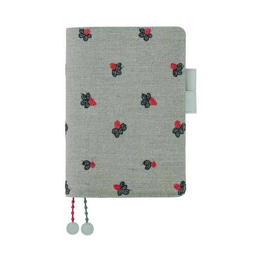 Hobonichi Notebook Cousin (A5) Notebook Cover Mina Perhonen/Light berry (green)