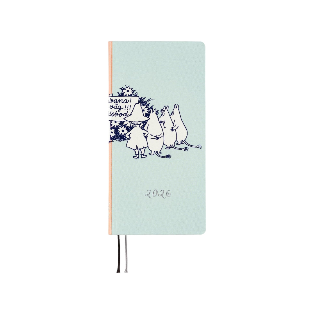 HOBONICHI Planner, 2026 Weeks, Moomin / Outdoor Dance Area