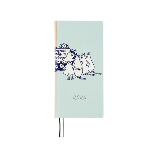 HOBONICHI Planner, 2026 Weeks, Moomin / Outdoor Dance Area