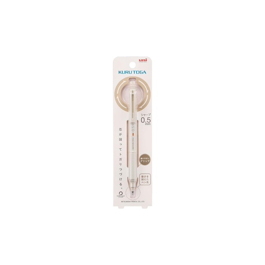 Kurutoga Mitsubishi Pencil Mechanical Pencil Kurutoga KS 0.5 Ivory M5KS1P.46