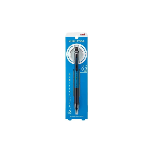 Kurutoga uni M3KS1P.33 Mitsubishi Pencil Mechanical Pencil Kurutoga KS 0.3mm Blue