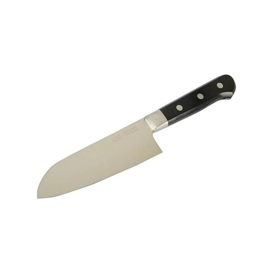 Kai Japan Stainless Steel High Class Cooking Knife, 1-Piece, Black