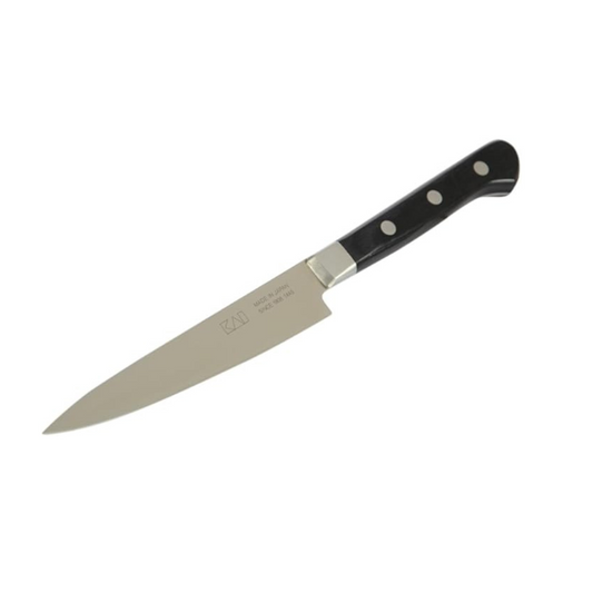 Kai  Corporation AB5423 Sekimagoroku Wakatake Petty Knife, 4.7 inch (120 mm), Dishwasher Safe