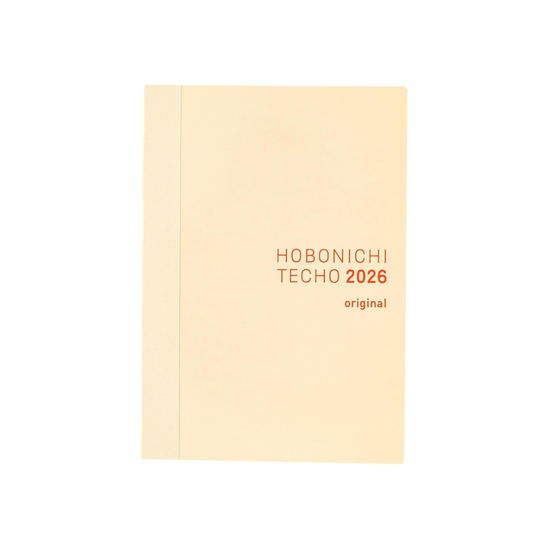 HOBONICHI  Notebook 2026 Main Unit Original [A6 / 1 page per day / January / Sunday]