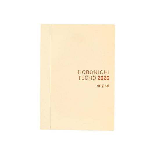 HOBONICHI  Notebook 2026 Main Unit Original [A6 / 1 page per day / January / Sunday]