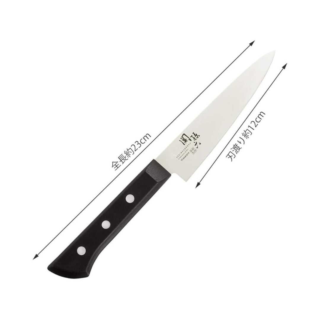 Kai  Corporation AB5423 Sekimagoroku Wakatake Petty Knife, 4.7 inch (120 mm), Dishwasher Safe
