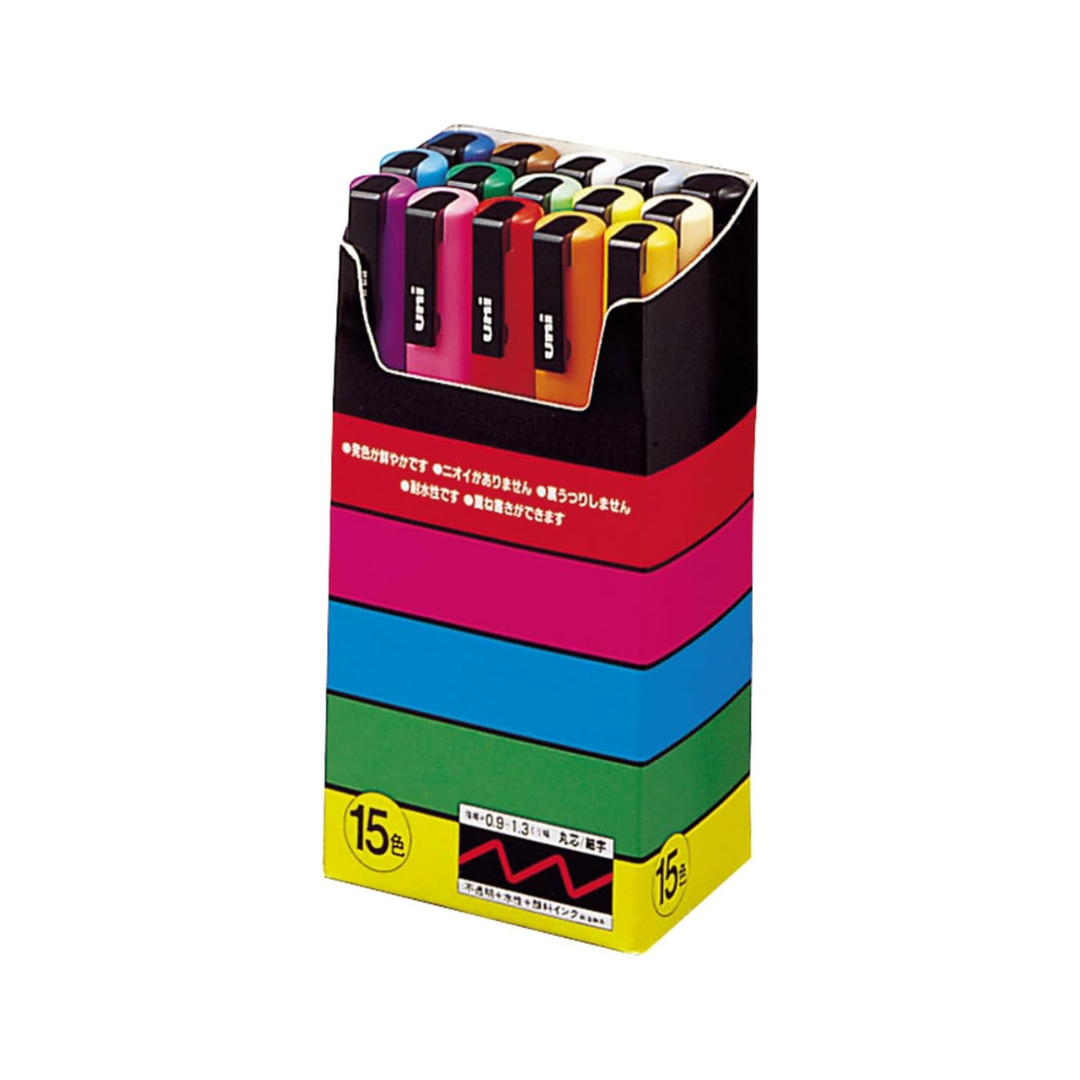 Uni-Ball uni POSCA PC-3M, 15 pcs