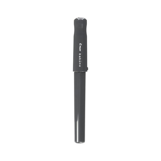 Pilot Kakuno Medium-Nib Fountain Pen, Black Body Blue Cap Body (FKA-1SR-LM)