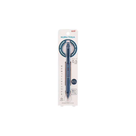 Mitsubishi Pencil Mechanical Pencil Kurutoga KS 0.5 Iron Blue M5KS1P.10